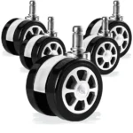 طقم عجل كراسى مكتب 5 قطع لون موديل مرسيدس