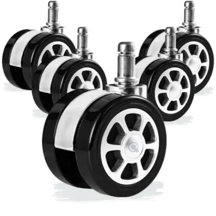 طقم عجل كراسى مكتب 5 قطع لون موديل مرسيدس