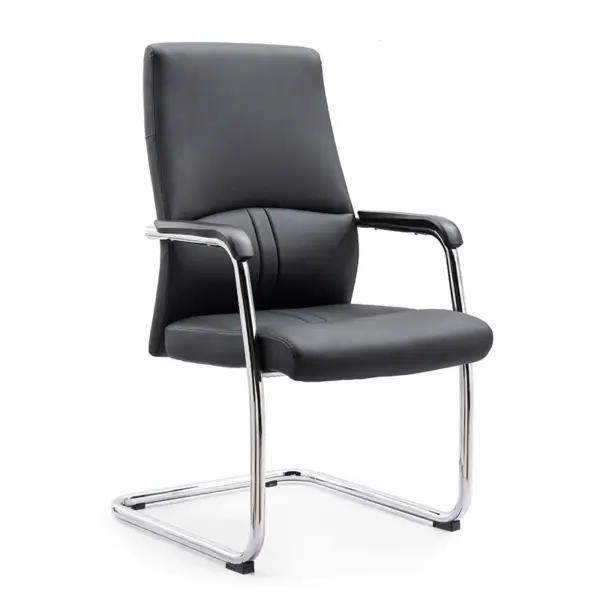 23 كرسى انتظار جلد مستورد - الصورة 1