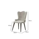 ⁦كرسى سفرة مودرن⁩ - الصورة ⁦2⁩