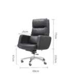 ⁦كرسى مدير جلد مستورد⁩ - الصورة ⁦3⁩