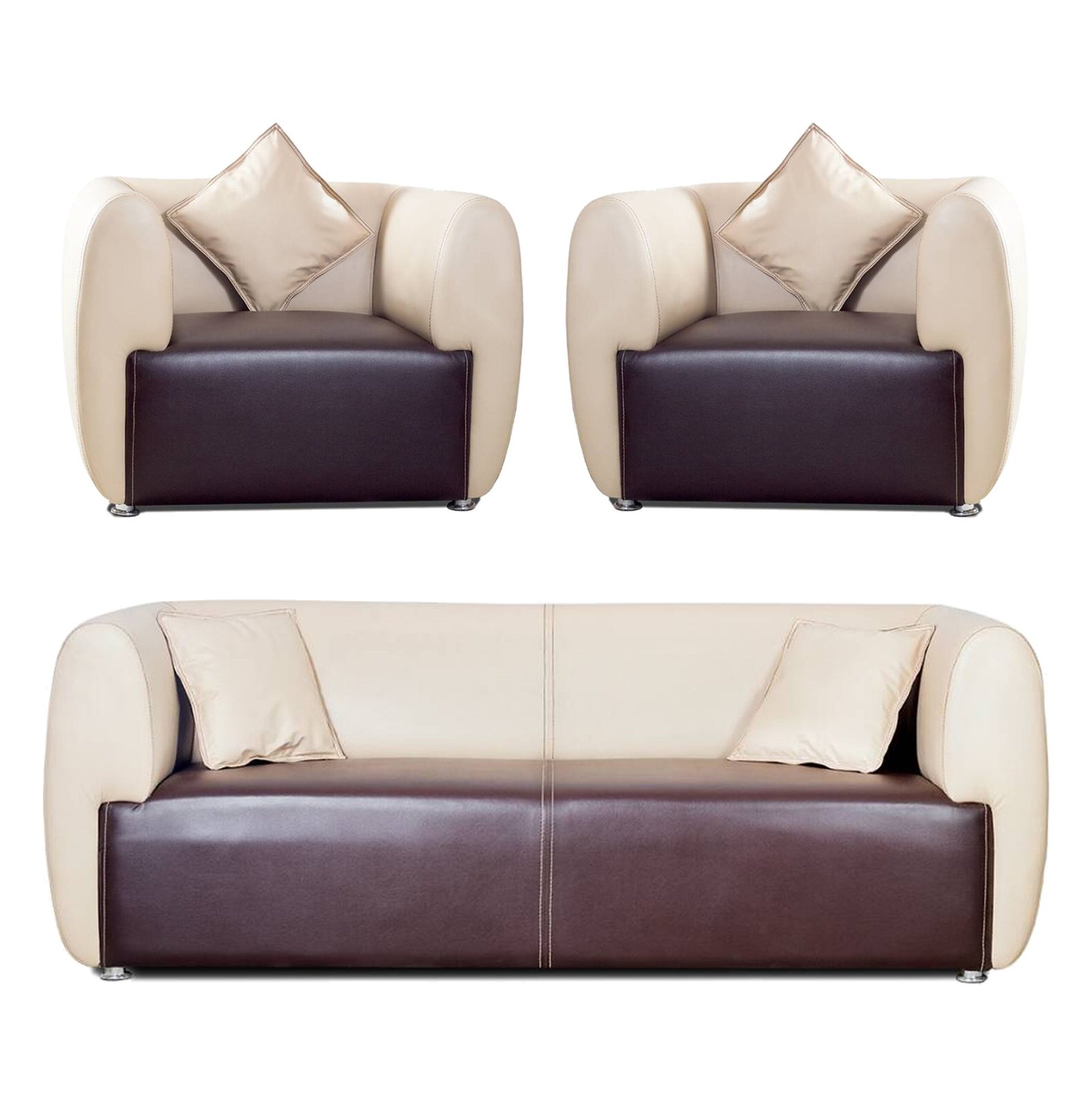 47-copy-scaled طقم انتريه مكتبي جلد عالي الجودة باللونين البيج والبني - الصورة 1