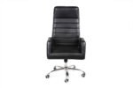 أفضل كرسي مدير مرتفع جلد أسود كلاسيكي