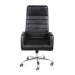 أفضل كرسي مدير مرتفع جلد أسود كلاسيكي