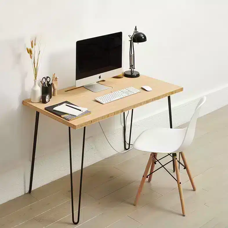 Desk-100X50-CH001 أفضل طاوله مكتب خشب| مثالية للعمل والمذاكرة - الصورة 1