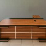 مكتب مدير بتصميم انيق بضمان سنتين