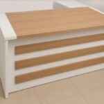 مكتب مدير فاخر مع سايد جانبي خشب MDF إسباني