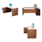 مكتب موظف خشب اسباني