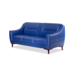 ⁦طقم استقبال مكتبي كنبة 3 مقعد و2 فوتيه جلد⁩ - الصورة ⁦3⁩