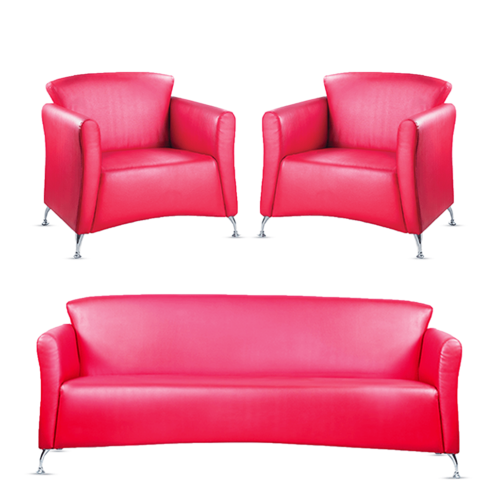 RS-410 انتريه كنبه 3 مقعد و 2 فوتيه جلد - الصورة 1