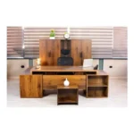 اكتشف مكتب مدير خشب بني مع درج كيف سيغير اللعبة