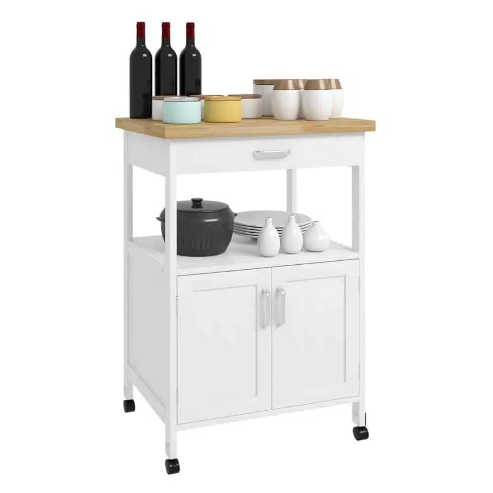 جزيرة-مطبخ-متحركة.jpg خزانة حمام مقاومة للماء:الحل الأمثل للتخزين والتنظيم العصري - الصورة 1